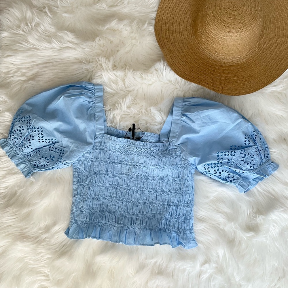 ❣️CROP BLOUSE - Picture 8 of 9